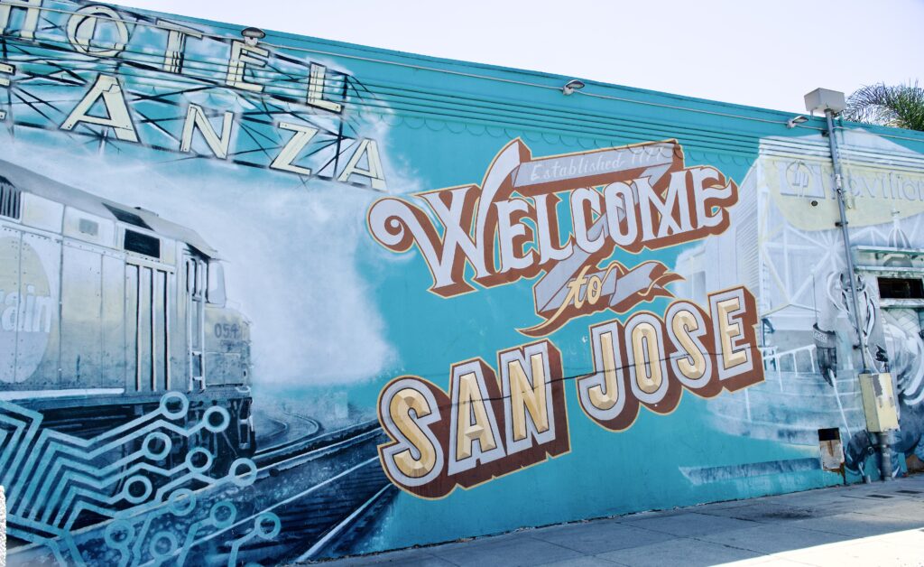 Welcome to San Jose mural